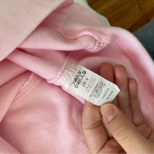 Daily Drills towel terry pink crew neck